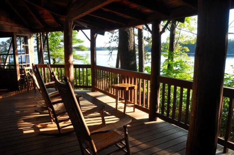 Rustic comfort Lodging at RDC on Squam Lake in Holderness NH