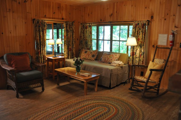 Rustic comfort Lodging at RDC on Squam Lake in Holderness NH