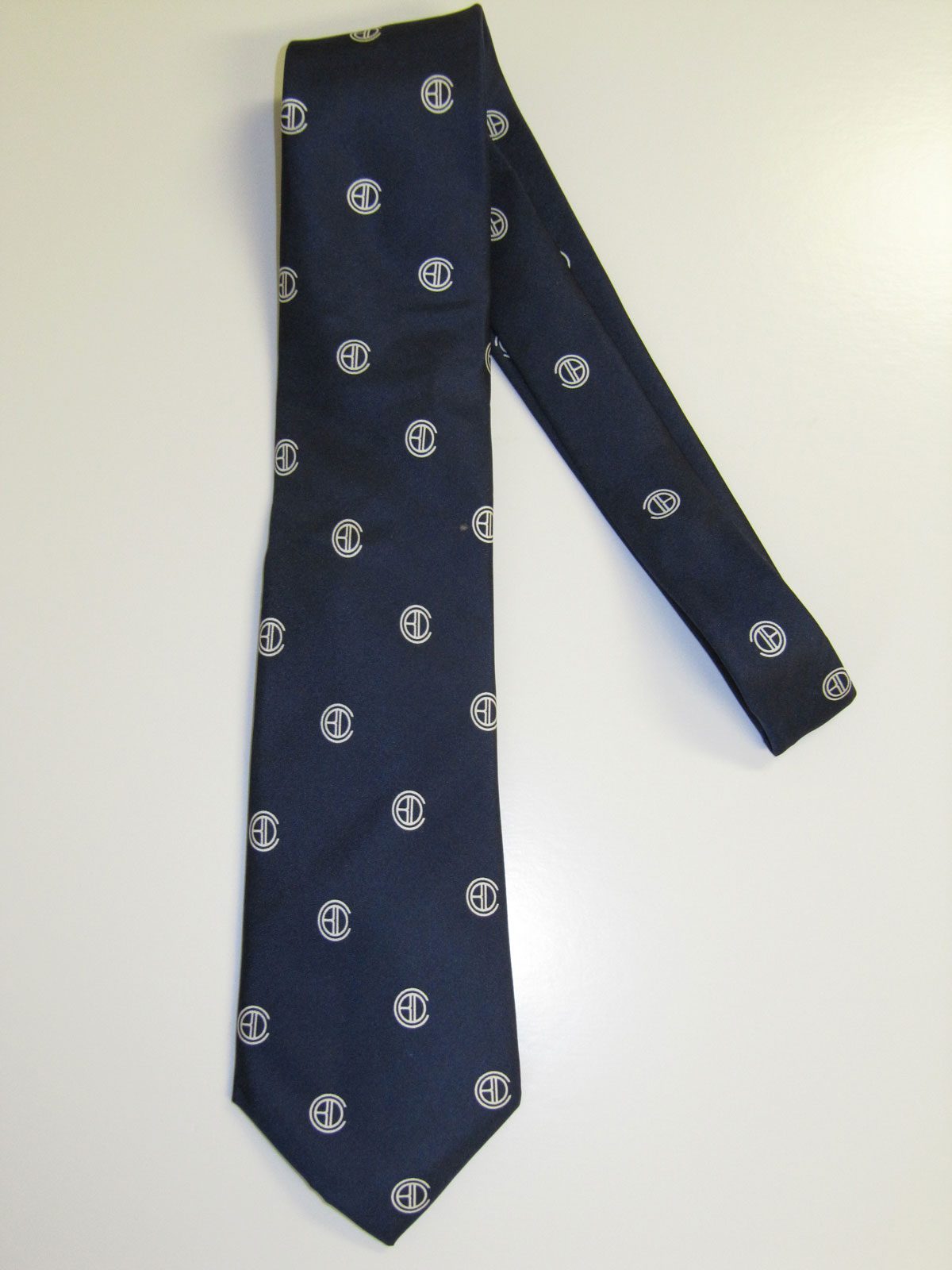 RDC Logo 100% Silk Tie - RDC Rockywold Deephaven Camps