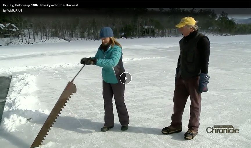 RDC Squam Lake Ice Harvest - NH Chronicle Video