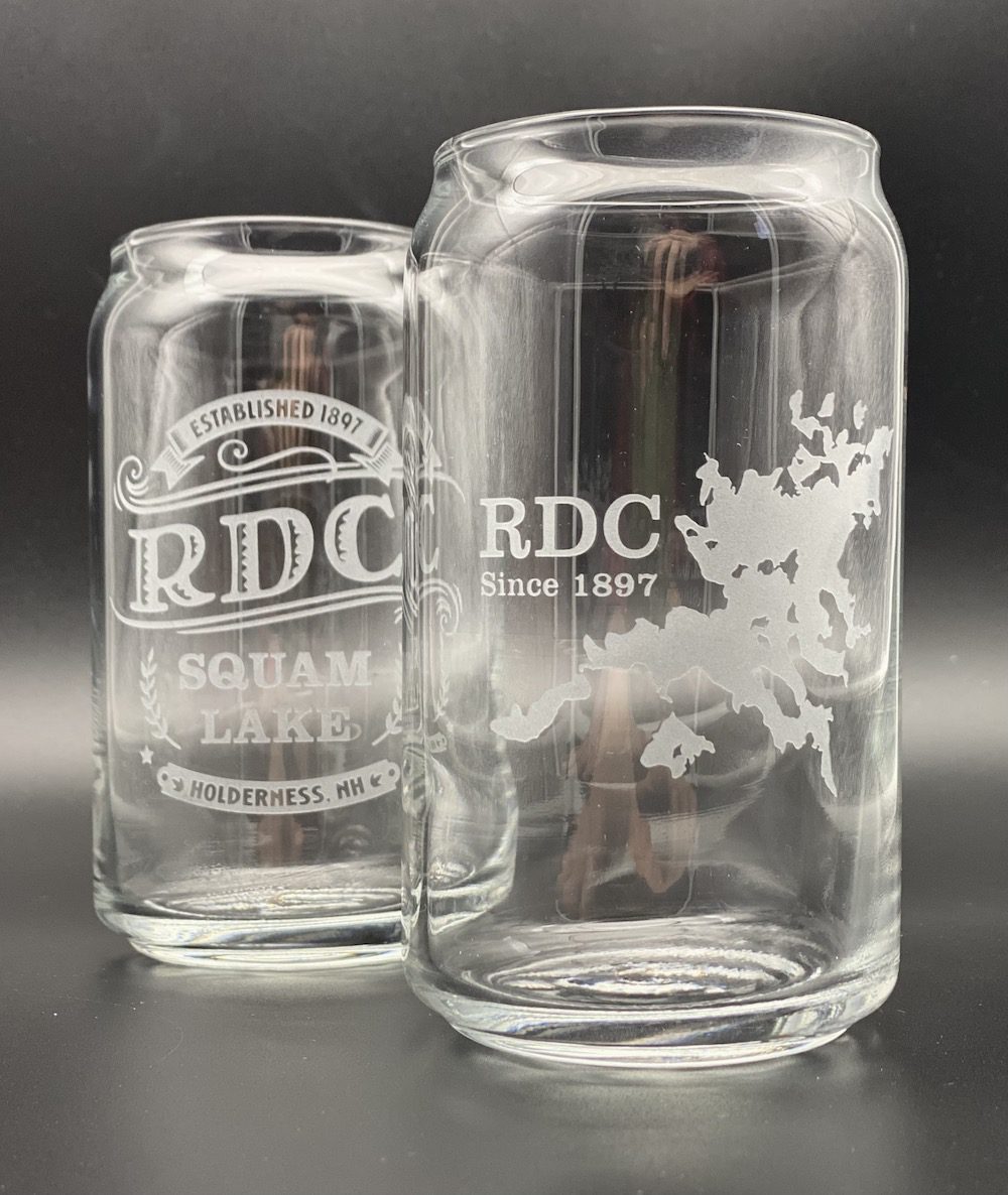 2014 drinking glass 16oz clear glass