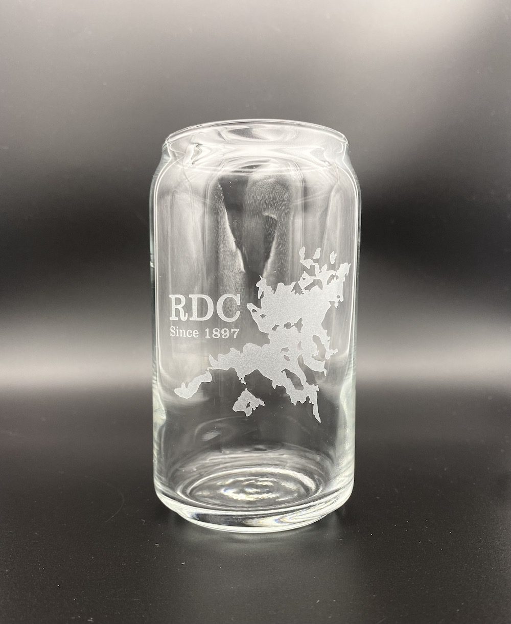 2014 drinking glass 16oz clear glass