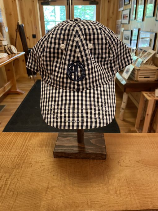 Gingham Adult Cap with RDC Logo - Image 2