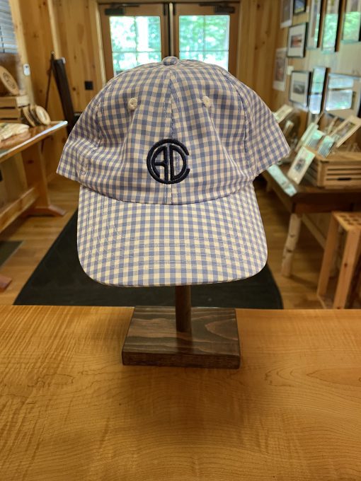Gingham Adult Cap with RDC Logo