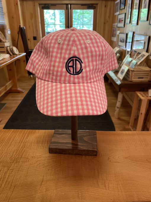 Gingham Adult Cap with RDC Logo - Image 4